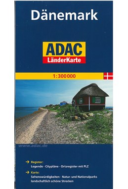 Dänemark, ADAC Länderkarte 1:300.000