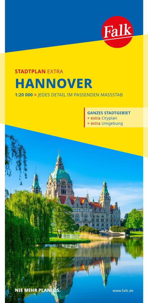 Hannover, Falk Stadtplan Extra