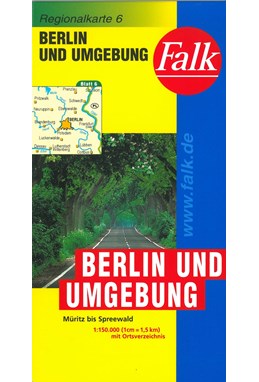 Falk Regionalkarten Deutschland Blad 6: Berlin und Umgebung