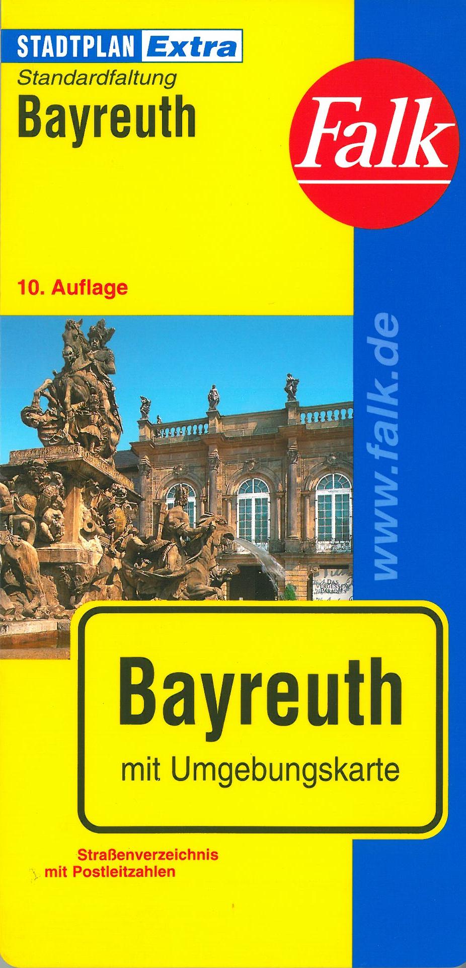 Bayreuth, Falk Extra 1:20 000