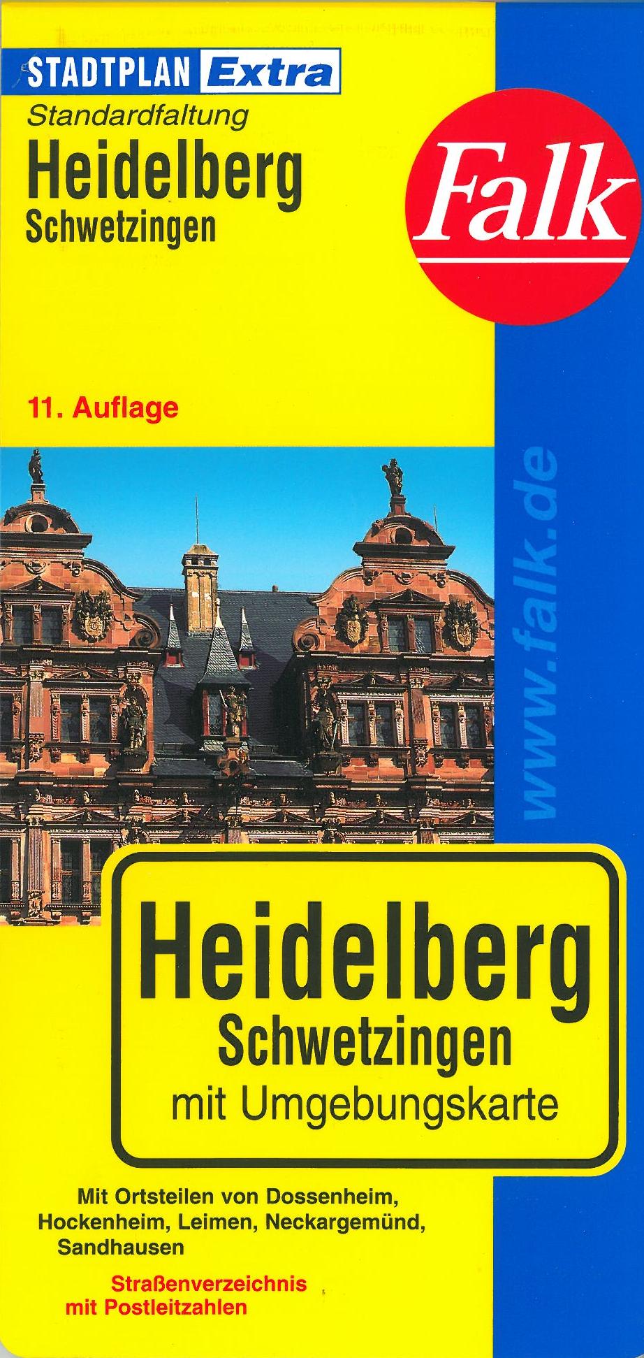 Heidelberg, Falk Extra 1:20 000