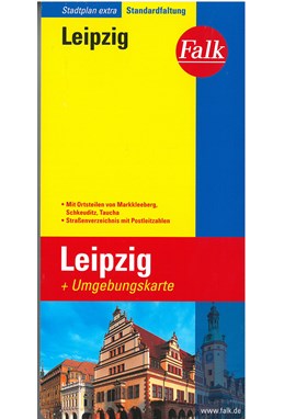 Leipzig, Falk Extra 1:15 000