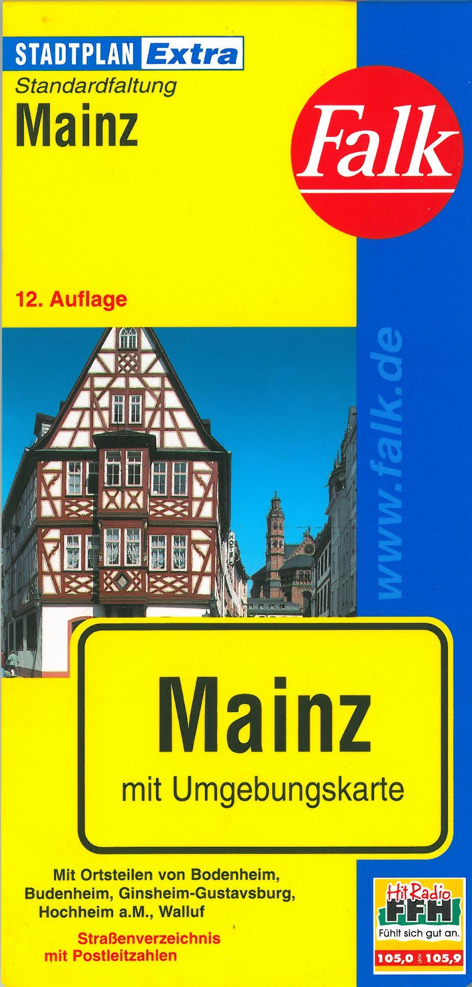 Mainz, Falk Extra 1:20 000