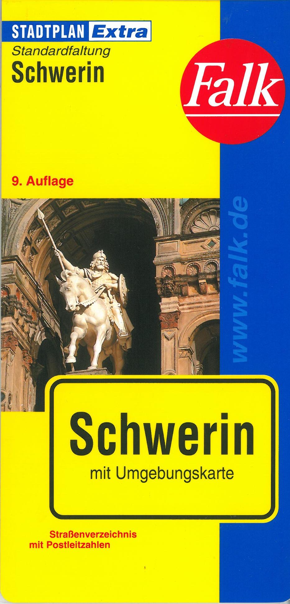 Schwerin, Falk Extra 1:20 000