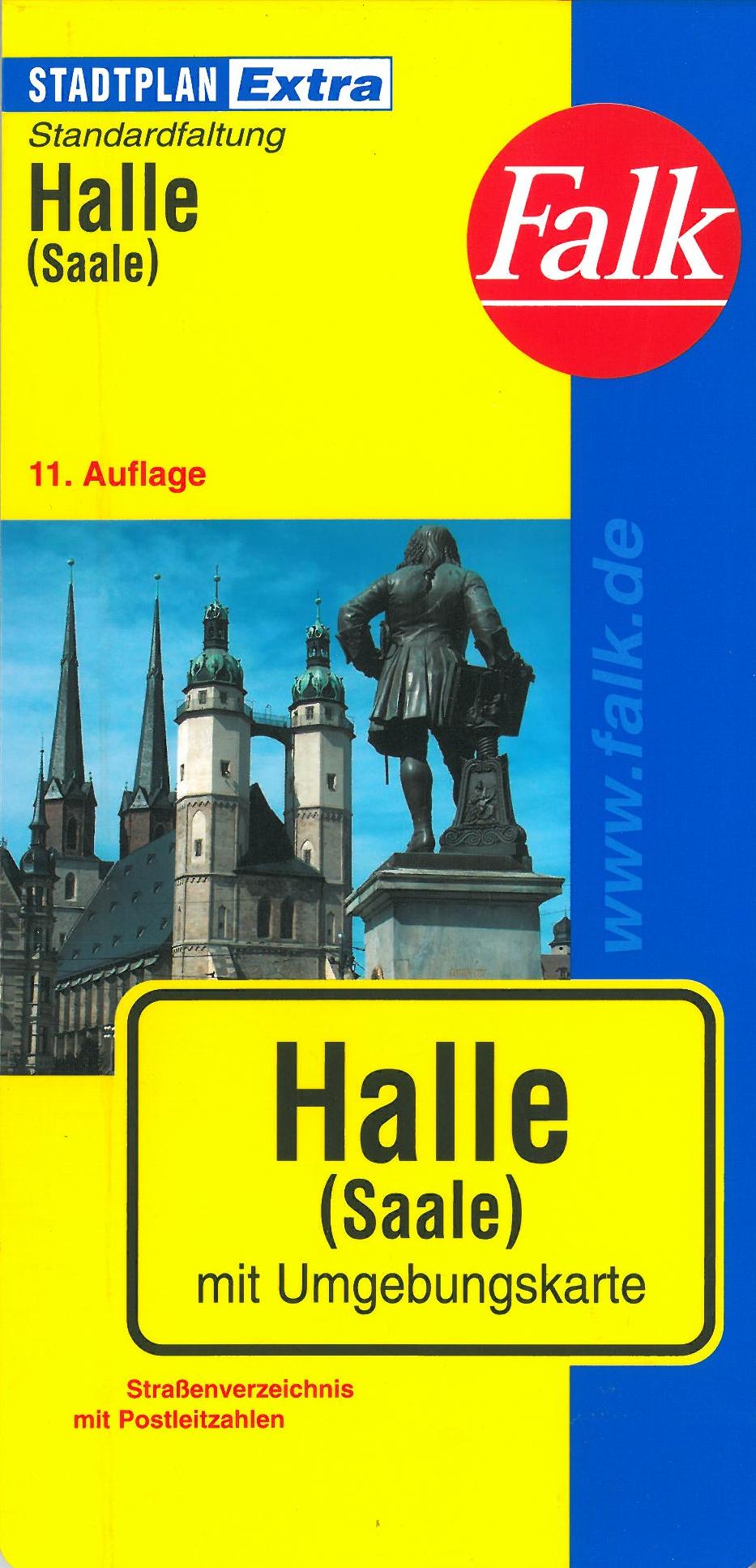 Halle, Falk Extra 1:20 000