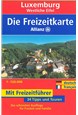 Luxemburg Westliche Eifel, Allianz Freizeitkarte 1:120.000