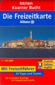Istrien Kvarner Bucht, Allianz Freizeitkarte 1:125.000