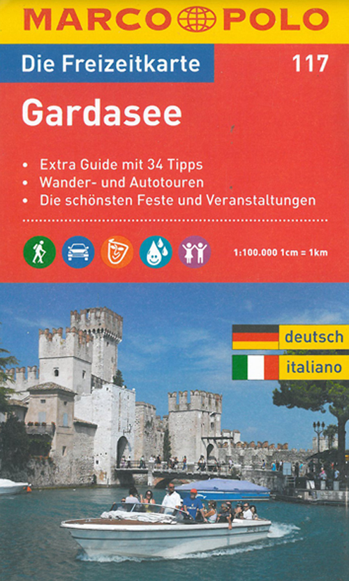 Gardasee, Marco Polo Freizeitkarte 117
