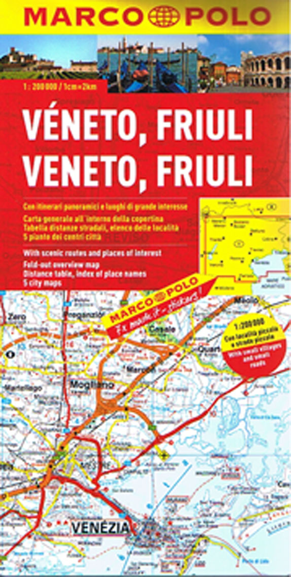 Veneto Friuli, Marco Polo 1:200.000