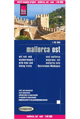 Mallorca East with Bike- and Hikingtrails, World Mapping Project