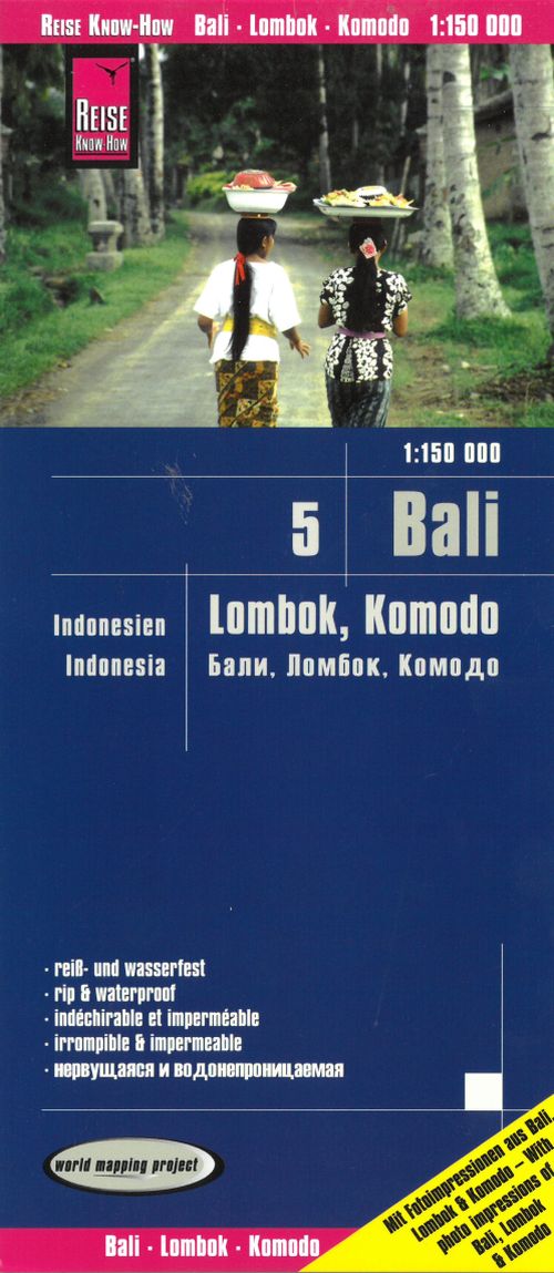 Bali, Lombok & Komodo, World Mapping Project