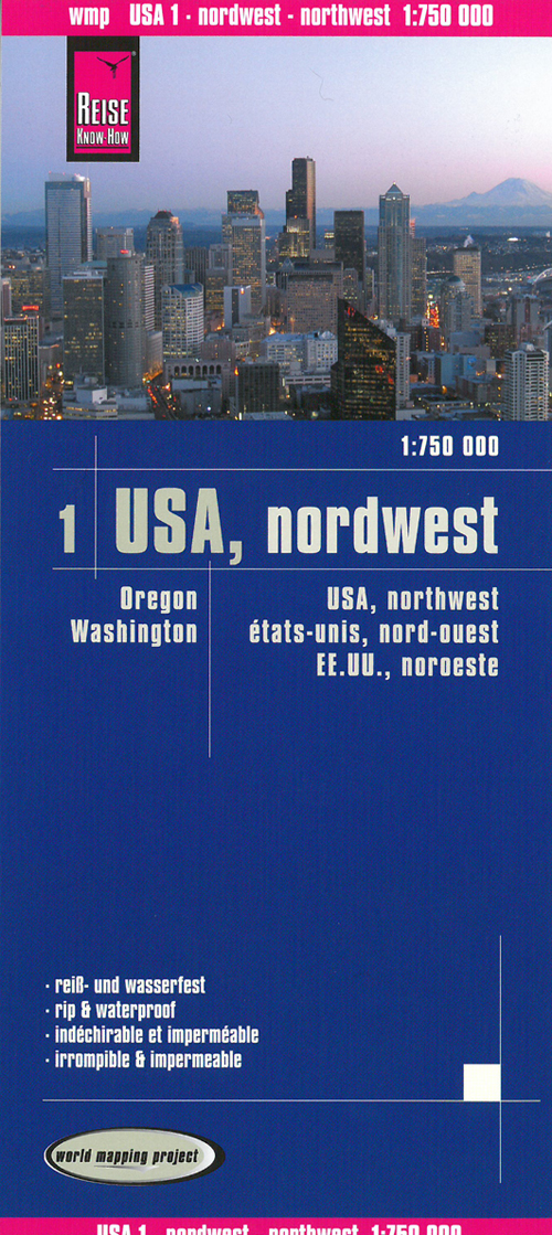 USA 1: Northwest - Washington & Oregon, World Mapping Project