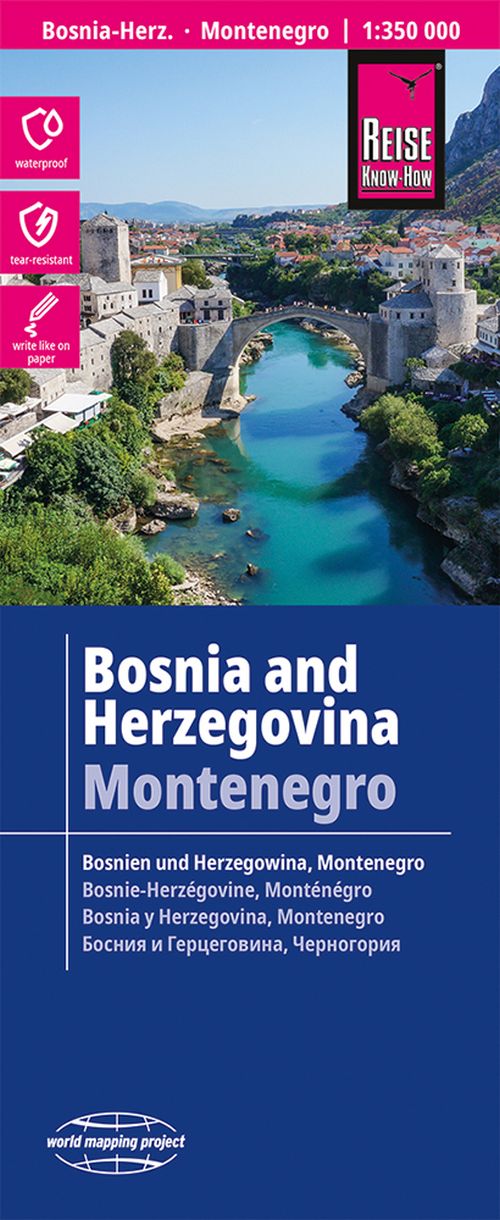Bosnia and Herzegovina & Montenegro, World Mapping Project