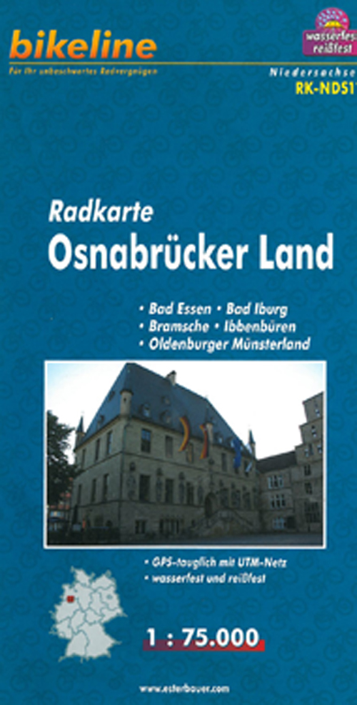 Osnabrücker Land, Bikeline Radkarte