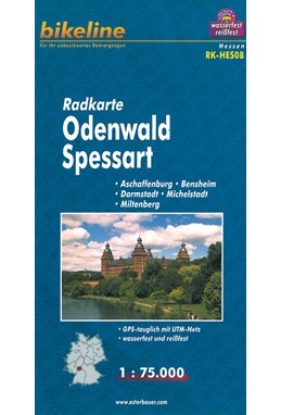 Odenwald Spessart, Bikeline Radkarte