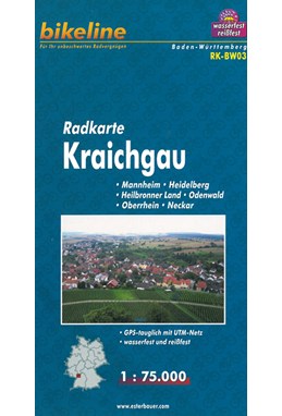 Kraichgau, Bikeline Radkarte