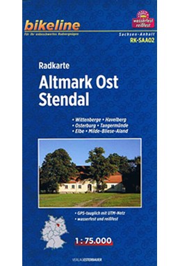 Radkarte Altmark Ost Stendal
