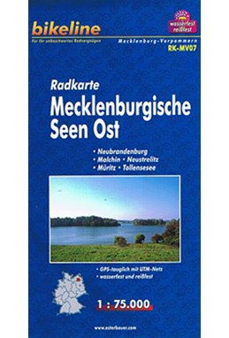 Radkarte Mecklenburgische Seen Ost