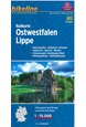 Ostwestfalen Lippe, Radkarte: Bad Salzuflen, Bielefeld, Detmold, Gütersloh, Herford, Minden, Teutoburger Wald. Blatt 053