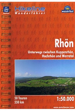 Rhön: Unterwegs zwischen Kuppenrhön, Hochrhön und Werratal, Hikeline Wanderführer