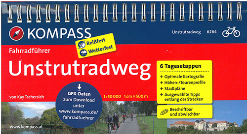 Kompass Fahrradführer 6264: Unstrutradweg