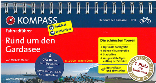 Kompass Fahrradführer 6710: Gardasee