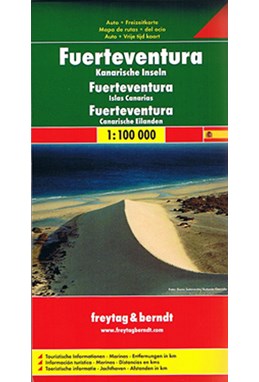 Fuerteventura Road + Leisure Map, Freytag & Berndt