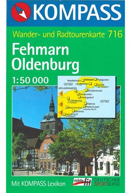Fehmarn-Oldenburg, Kompass Wanderkarte 716 1:50 000