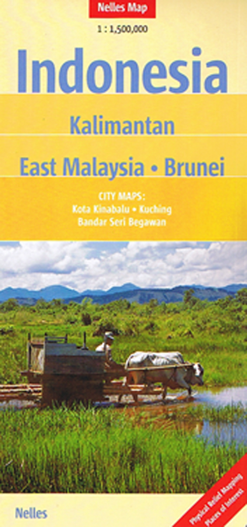 Nelles Map Indonesia bl. 4: Kalimantan, East Malaysia, Brunei