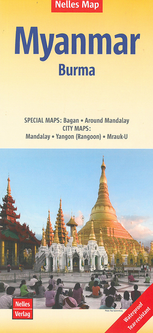 Myanmar - Burma, Nelles Map