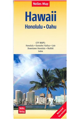 Hawaii: Honolulu Oahu, Nelles Map