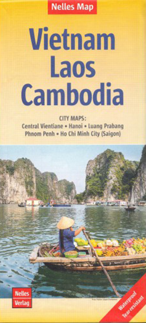 Vietnam Laos Cambodia, Nelles Map*