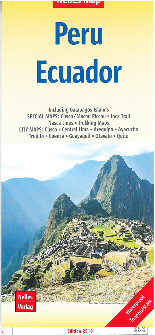 Peru - Ecuador, Nelles Map