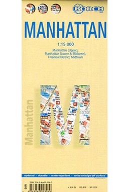 Manhattan (lamineret), Borch Map 1:15.000