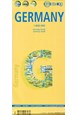 Germany / Deutschland (lamineret), Borch Map 1:800.000