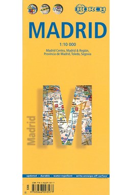 Madrid (lamineret), Borch Map 1:10.000