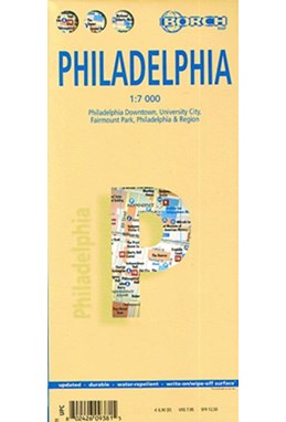 Philadelphia (lamineret), Borch Map 1:7.000