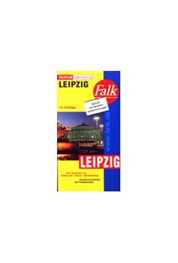 Leipzig, Falkplan Falk-Faltung 1:15 000