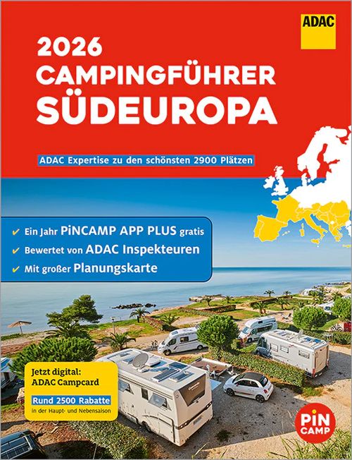 ADAC Campingführer 2026: Südeuropa