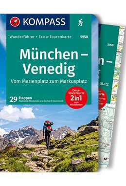 München, Venedig, Vom Marienplatz zum Markusplatz, Kompass Wanderführer 5958