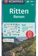 Ritten - Renon, Kompass Hiking & Cycling map 068