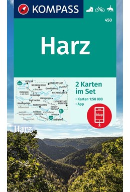 Harz, Kompass Wandern- & Fahrradfahren 450