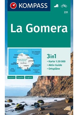 La Gomera, Kompass Wandern - Radkarte 231