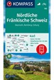 Nördliche Fränkische Schweiz : Beyreuth, Bamberg, Coburg, Kompass Wandern Rad karte 165