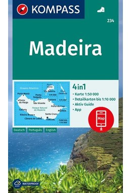 Madeira, Kompass Wanderkarte