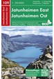 Jotunheimen East Hiking & Cycling Map