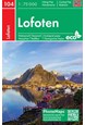 Lofoten Hiking & Cycling Map