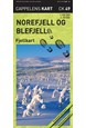 Norefjell og Blefjell fjellkart  1:100 000