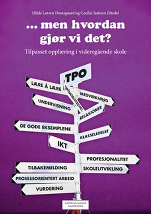 -men hvordan gjør vi det? : tilpasset opplæring i videregående skole