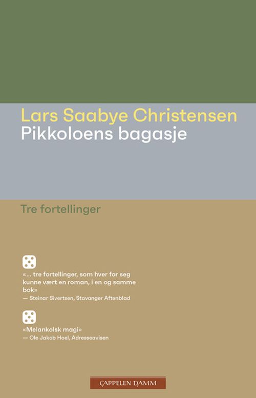 Pikkoloens bagasje : tre fortellinger